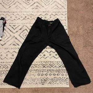 Big Bud Press black Carpenter Pants, size Medium